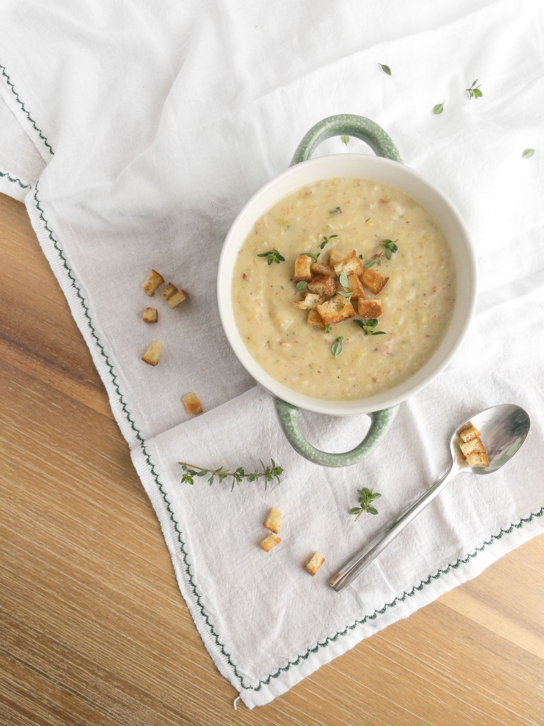 Easy Potato and Leek Soup